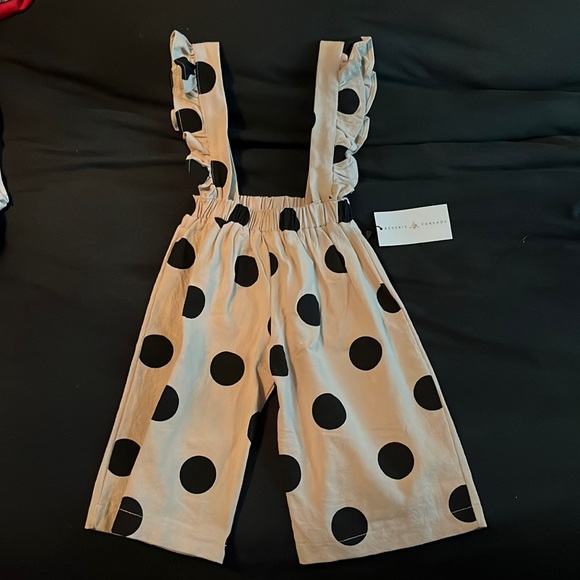 Reverie Threads Other - Reverie Threads NWT Polka Dot Midi Jumpsuit